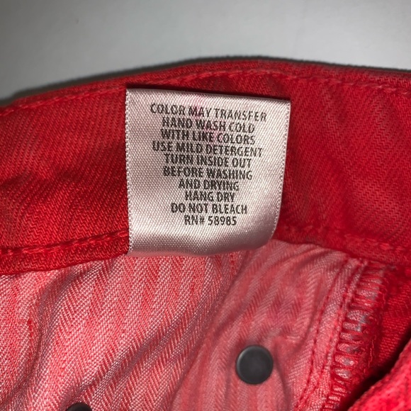 Carmar COLIN Red Double White Zipper Mini Skirt - Picture 6 of 8